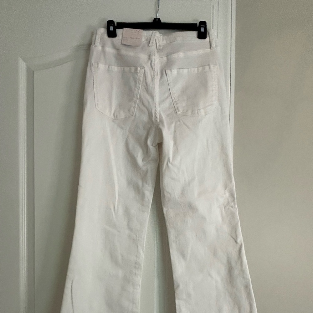 White flare leg jeans - Picture 3 of 6